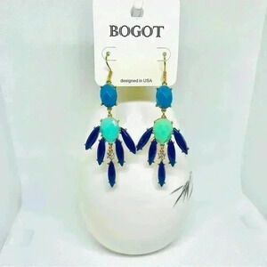 The Blues Dangling Earrings